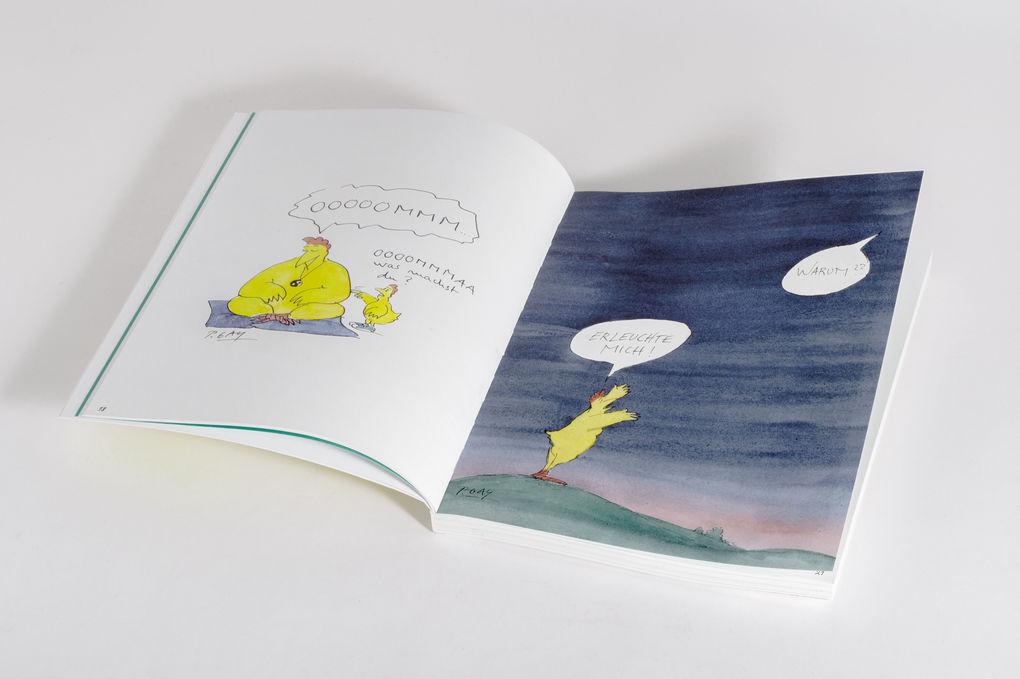 Weitere Ansicht: Yoga- und Wellness-Hühner | Peter Gaymann