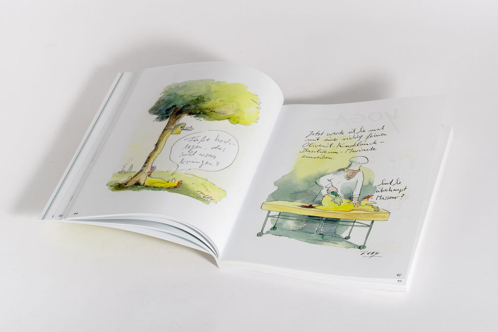 Weitere Ansicht: Yoga- und Wellness-Hühner | Peter Gaymann