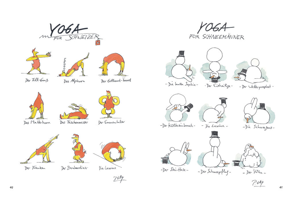 Weitere Ansicht: Yoga- und Wellness-Hühner | Peter Gaymann