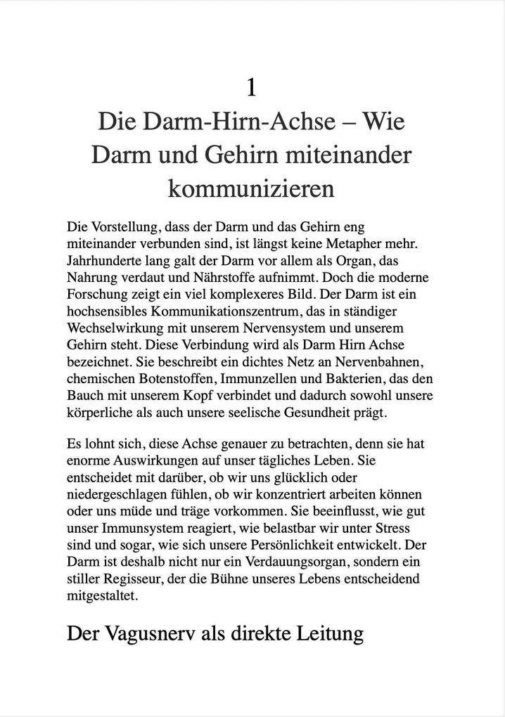 Weitere Ansicht: GEHIRNGEWASCHEN VOM DARM