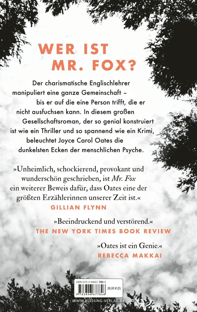 Weitere Ansicht: Mr. Fox | Joyce Carol Oates