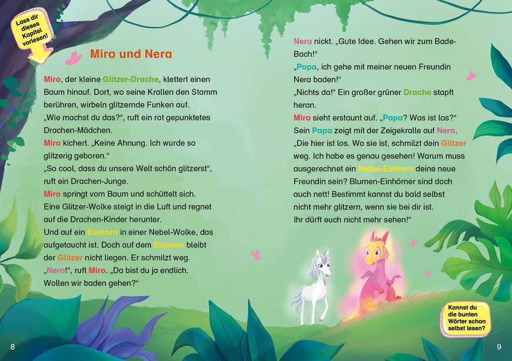 Weitere Ansicht: Miro Glitzerdrache und das Einhorn | Ann-Katrin Heger