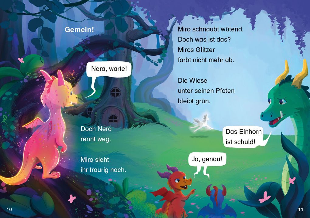 Weitere Ansicht: Miro Glitzerdrache und das Einhorn | Ann-Katrin Heger