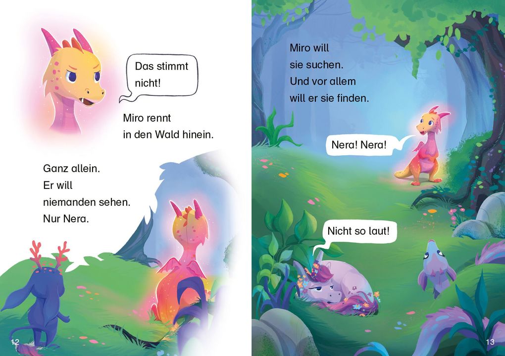 Weitere Ansicht: Miro Glitzerdrache und das Einhorn | Ann-Katrin Heger
