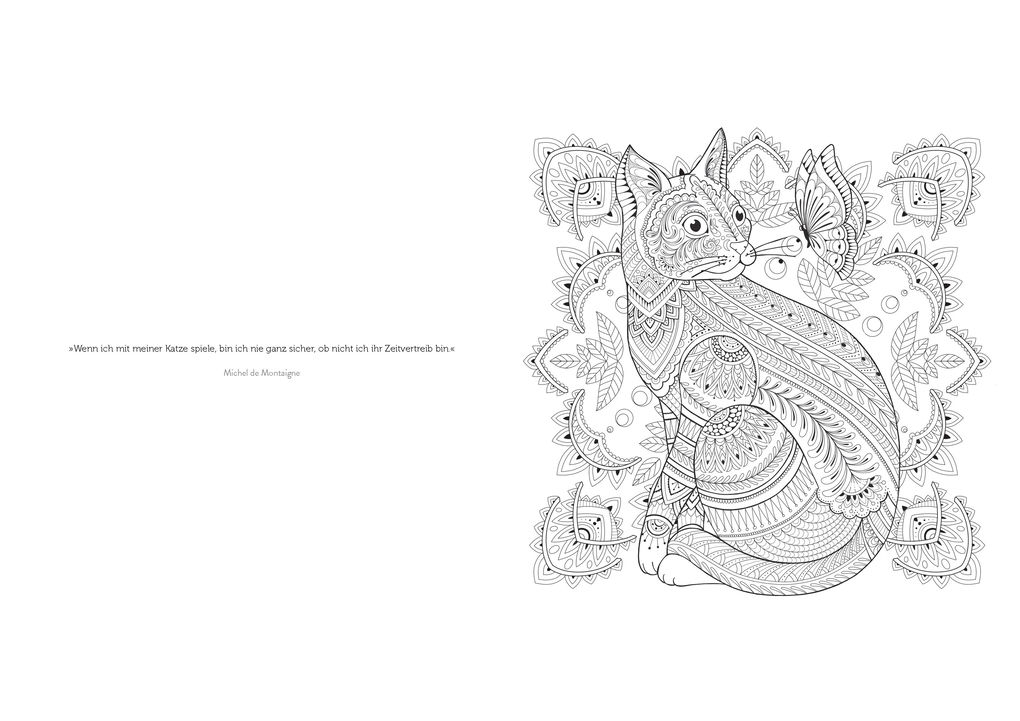 Weitere Ansicht: Katzen-Mandalas - 28 Motive zum Entspannen und Wohlfühlen