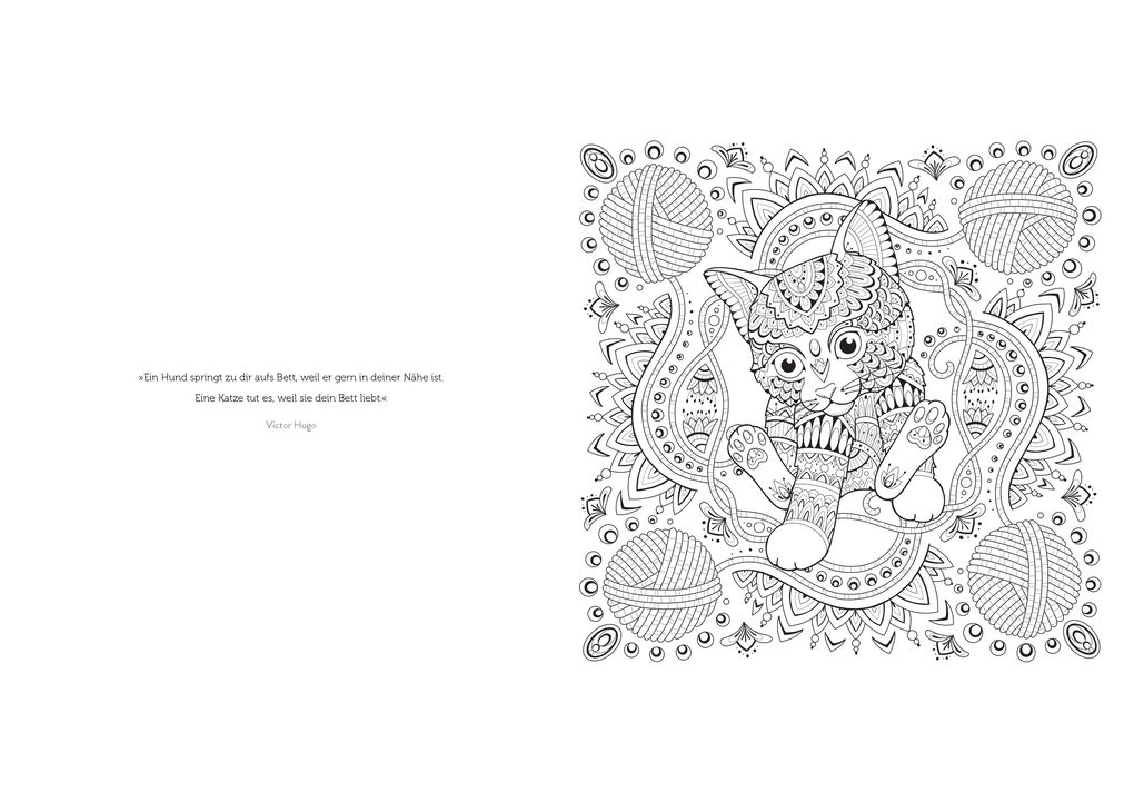 Weitere Ansicht: Katzen-Mandalas - 28 Motive zum Entspannen und Wohlfühlen