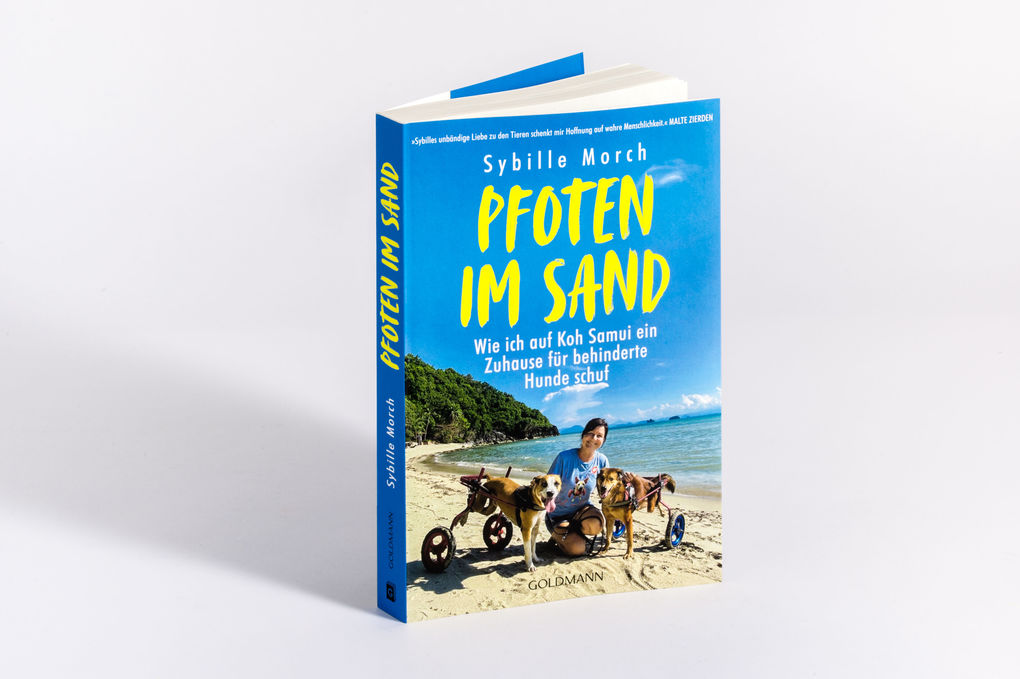 Weitere Ansicht: Pfoten im Sand | Sybille Morch