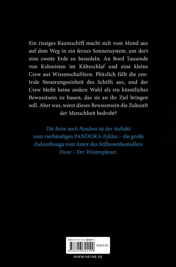Weitere Ansicht: Die Reise nach Pandora - Der Pandora-Zyklus 1 | Frank Herbert