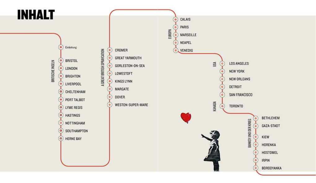 Weitere Ansicht: Banksy Global Guide | Luca Greco