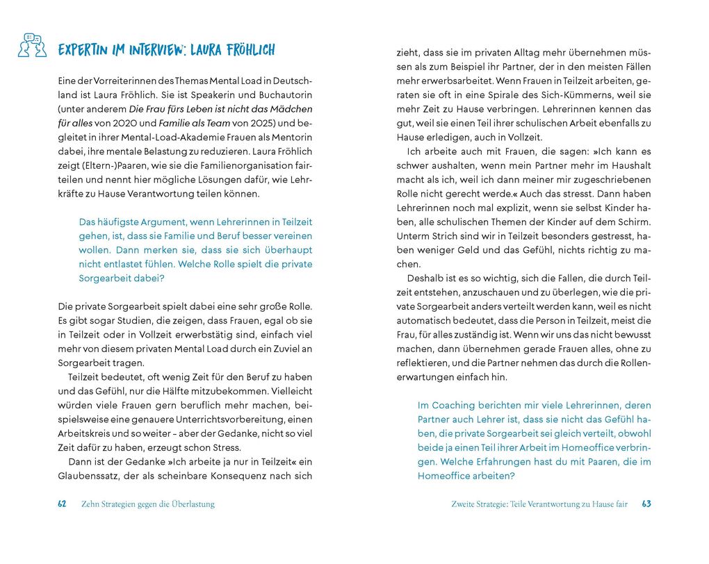 Weitere Ansicht: Schule ohne Burnout | Ann-Marie Backmann