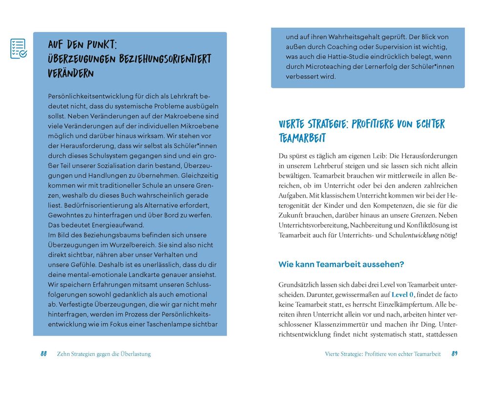 Weitere Ansicht: Schule ohne Burnout | Ann-Marie Backmann