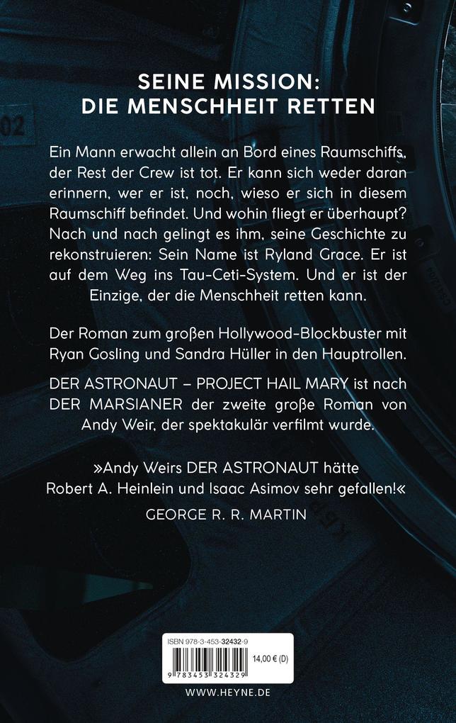 Weitere Ansicht: Der Astronaut - Project Hail Mary | Andy Weir