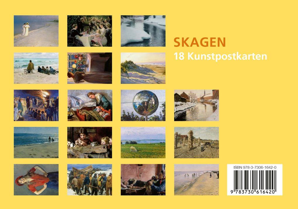 Weitere Ansicht: Postkarten-Set Skagen