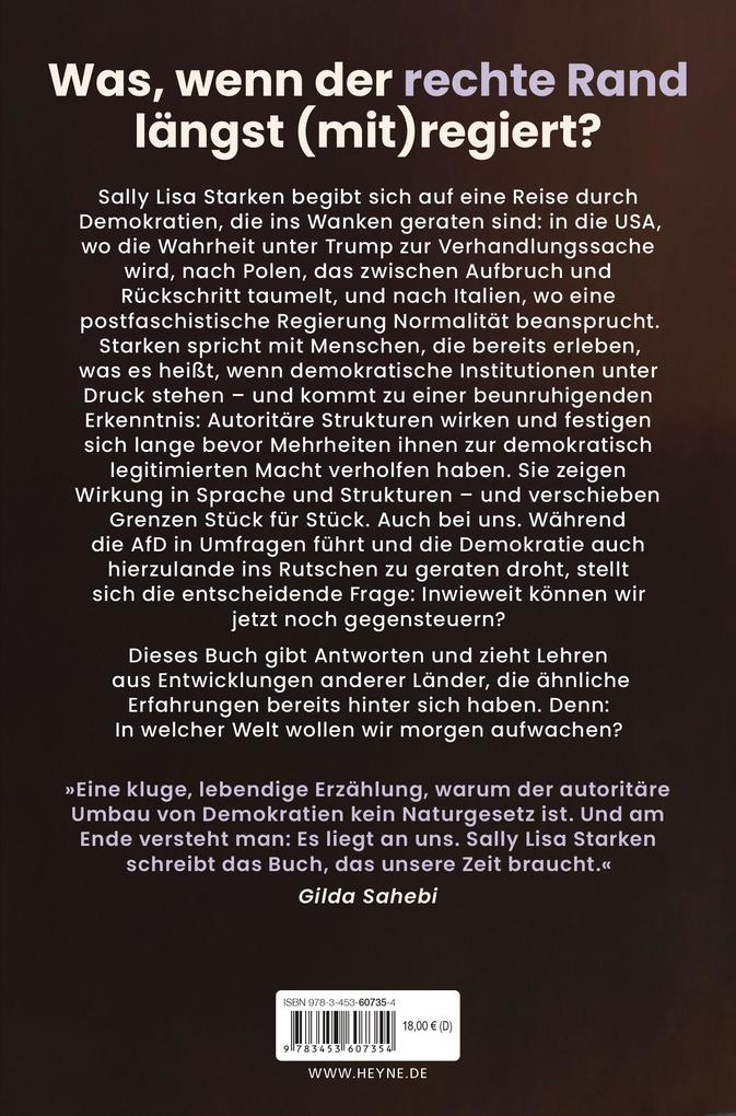 Weitere Ansicht: Wenn der rechte Rand regiert | Sally Lisa Starken