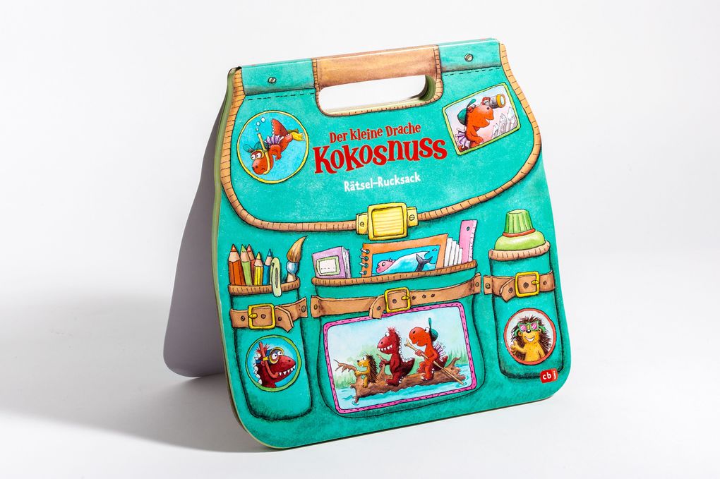 Weitere Ansicht: Der kleine Drache Kokosnuss - Rätsel-Rucksack | Ingo Siegner