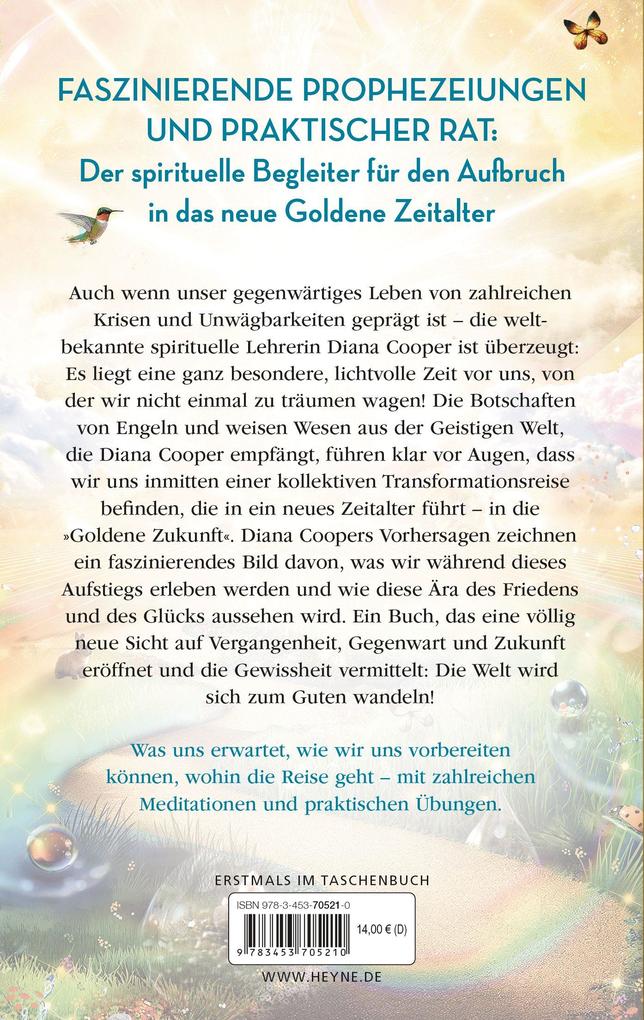 Weitere Ansicht: Die Goldene Zukunft in der 5. Dimension | Diana Cooper