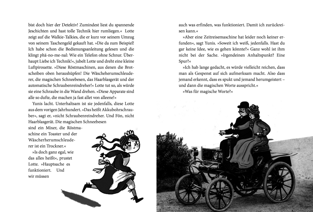 Weitere Ansicht: Gespensterzentrale. Das Rätsel der Zeitreise | Wiebke Nieland, Anne-Dore Krohn