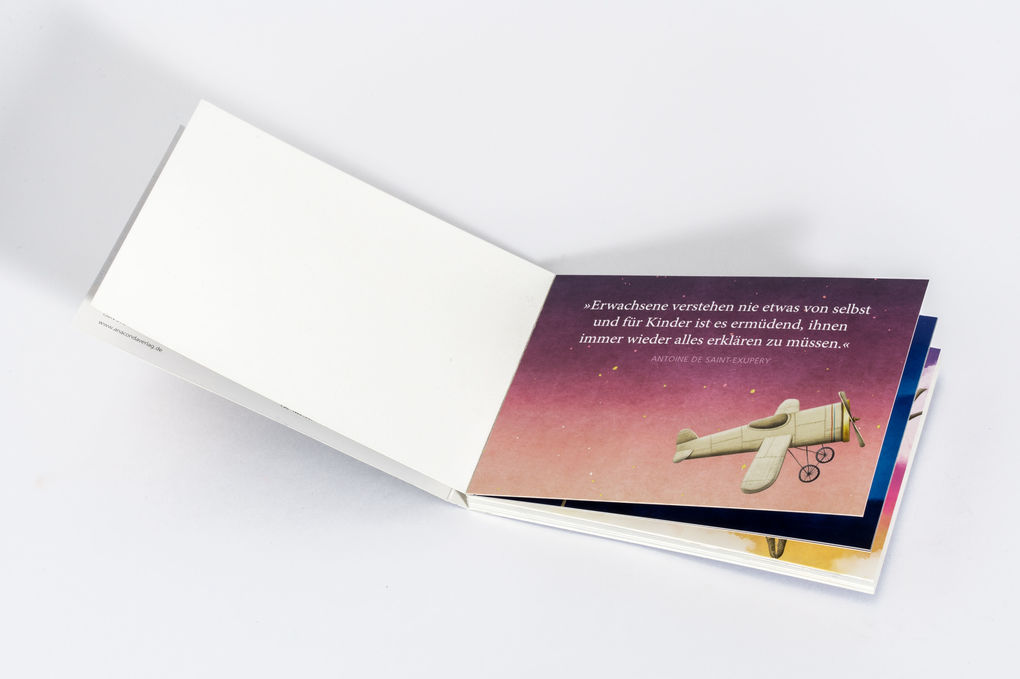 Weitere Ansicht: Postkarten-Set Antoine de Saint-Exupéry