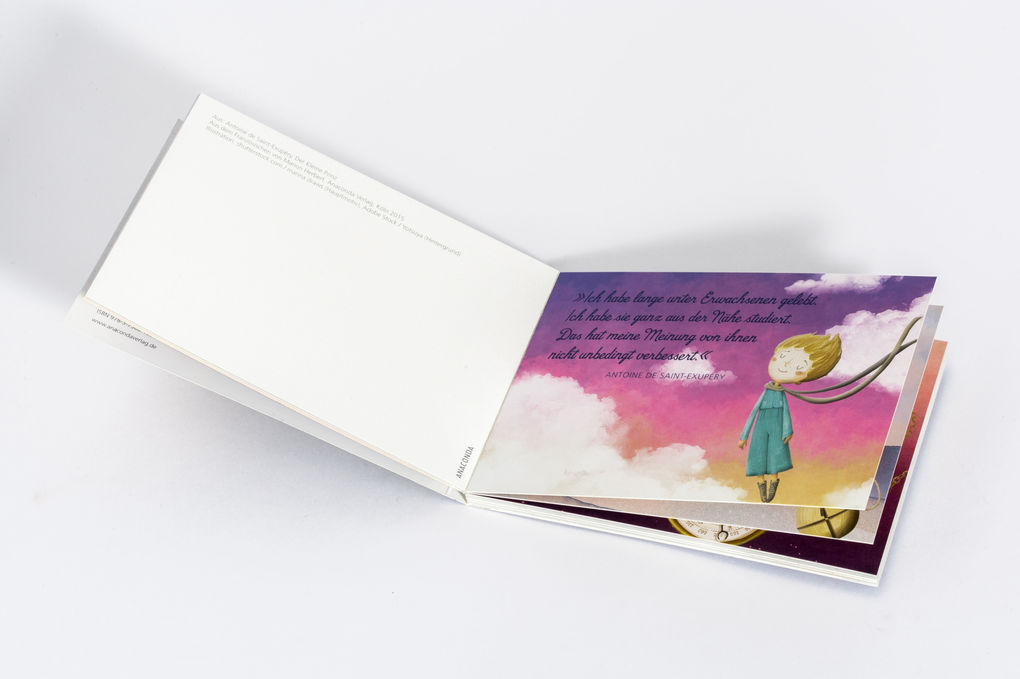 Weitere Ansicht: Postkarten-Set Antoine de Saint-Exupéry
