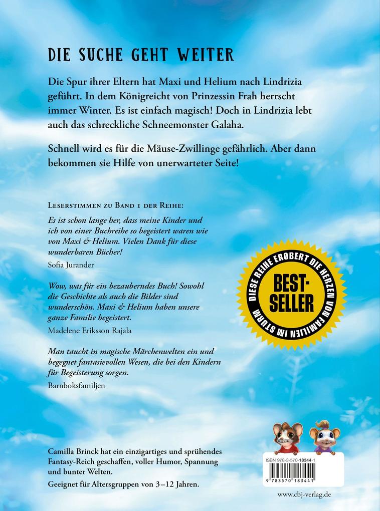 Weitere Ansicht: Maxi & Helium - Abenteuer in Lindrizia | Camilla Brinck