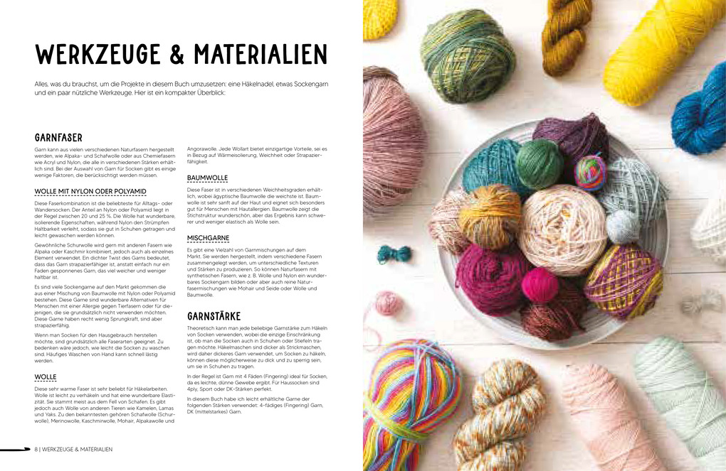 Weitere Ansicht: Das 1x1 der Häkelsocke | Anna Nikipirowicz