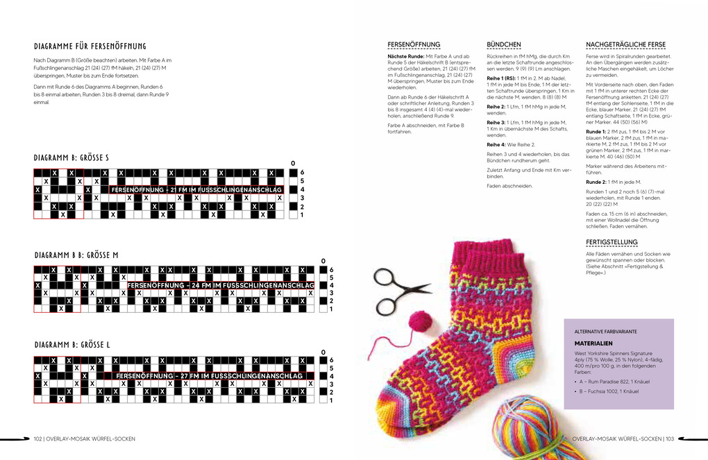 Weitere Ansicht: Das 1x1 der Häkelsocke | Anna Nikipirowicz