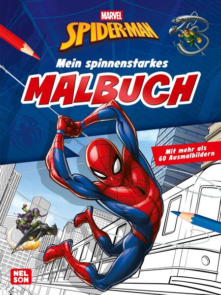 Produktbild: MARVEL Spider-Man: Mein spinnenstarkes Malbuch