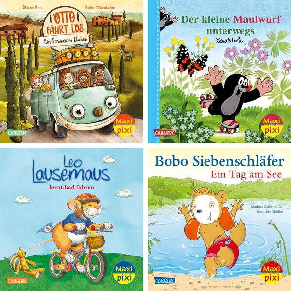 Produktbild: Maxi-Pixi-Box 127: Draußen unterwegs (4x5 Exemplare) | Diverse