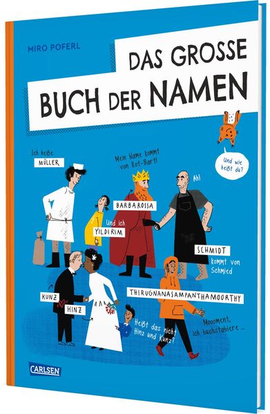 Produktbild: Das große Buch der Namen | Miro Poferl