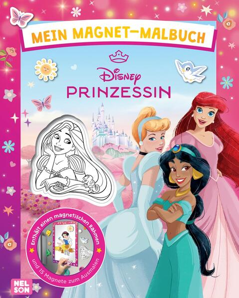 Produktbild: Mein Magnet-Malbuch Disney Prinzessin