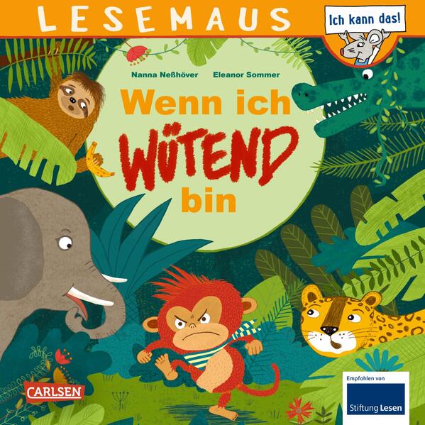 Produktbild: LESEMAUS 201: Wenn ich wütend bin | Nanna Neßhöver