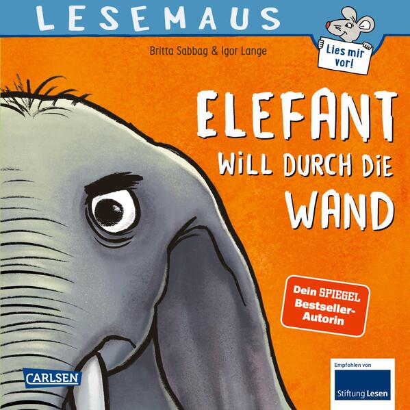 Produktbild: LESEMAUS 203: Elefant will durch die Wand | Britta Sabbag