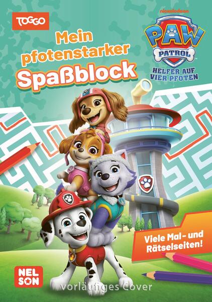Produktbild: PAW Patrol Kindergartenheft: Mein pfotenstarker Spaßblock