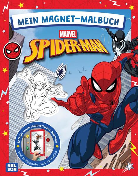 Produktbild: Mein Magnet-Malbuch Spider-Man
