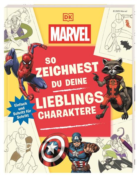 Produktbild: Marvel. So zeichnest du deine Lieblingscharaktere