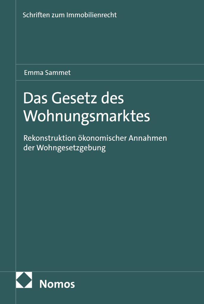 Produktbild: Das Gesetz des Wohnungsmarktes | Emma Sammet