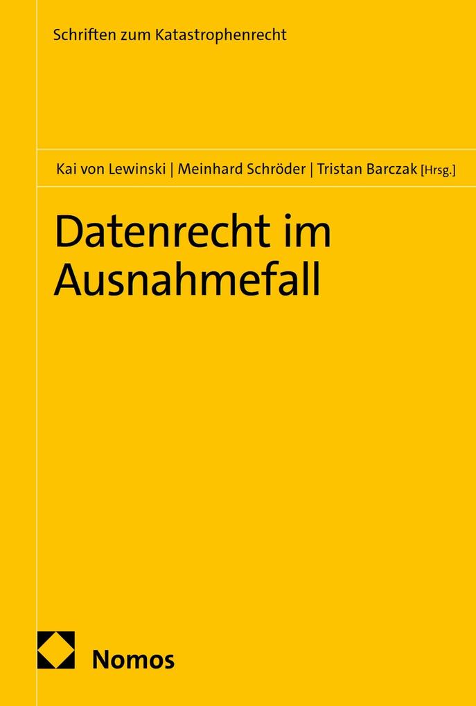 Produktbild: Datenrecht im Ausnahmefall