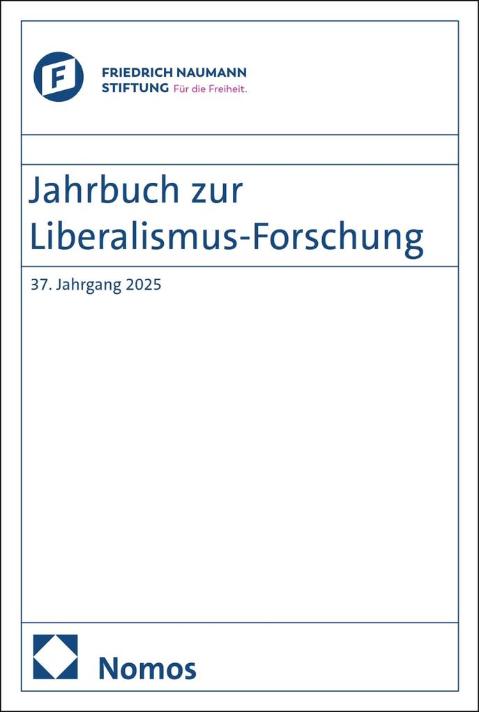 Produktbild: Jahrbuch zur Liberalismus-Forschung