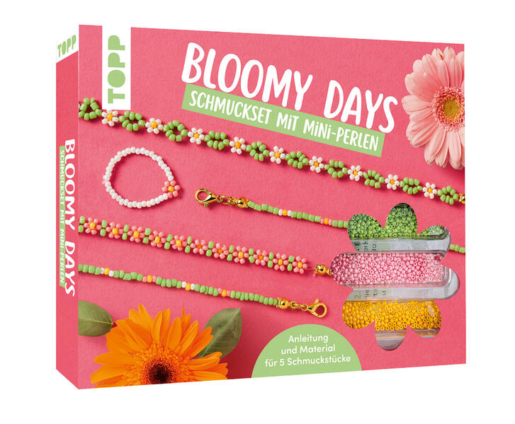 Produktbild: Bloomy Days - Schmuckset mit Mini-Perlen | Frechverlag
