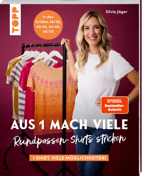 Produktbild: Aus 1 mach viele. Rundpassen-Shirts stricken | Silvia Jäger