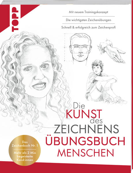 Produktbild: Die Kunst des Zeichnens Übungsbuch - Menschen. Mit neuem Trainingskonzept | Frechverlag