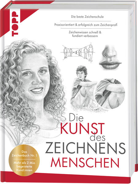 Produktbild: Die Kunst des Zeichnens Menschen. Die beste Zeichenschule | Frechverlag