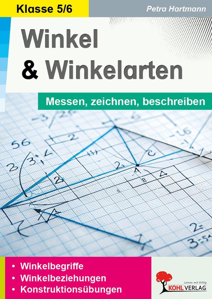 Produktbild: Winkel und Winkelarten / Messen, zeichnen, beschreiben | Petra Hartmann