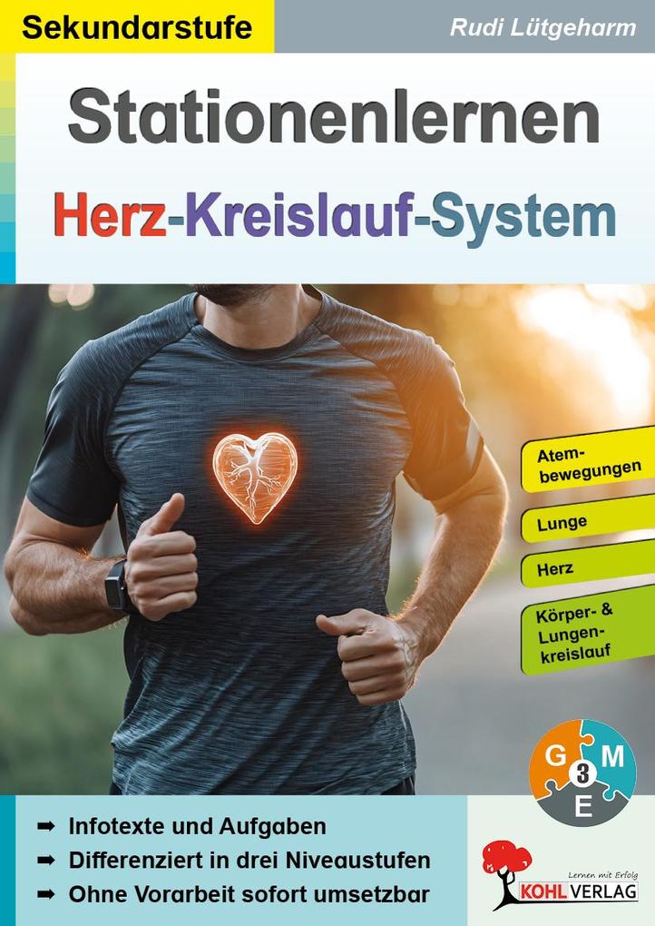 Produktbild: Stationenlernen Herz-Kreislauf-System | Rudi Lütgeharm