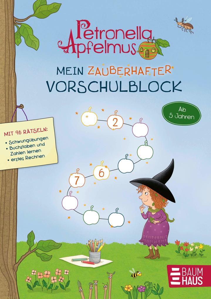 Produktbild: Petronella Apfelmus - Mein zauberhafter Vorschulblock | Sabine Städing