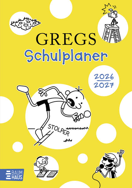 Produktbild: Gregs Schulplaner 2026/2027 | Jeff Kinney