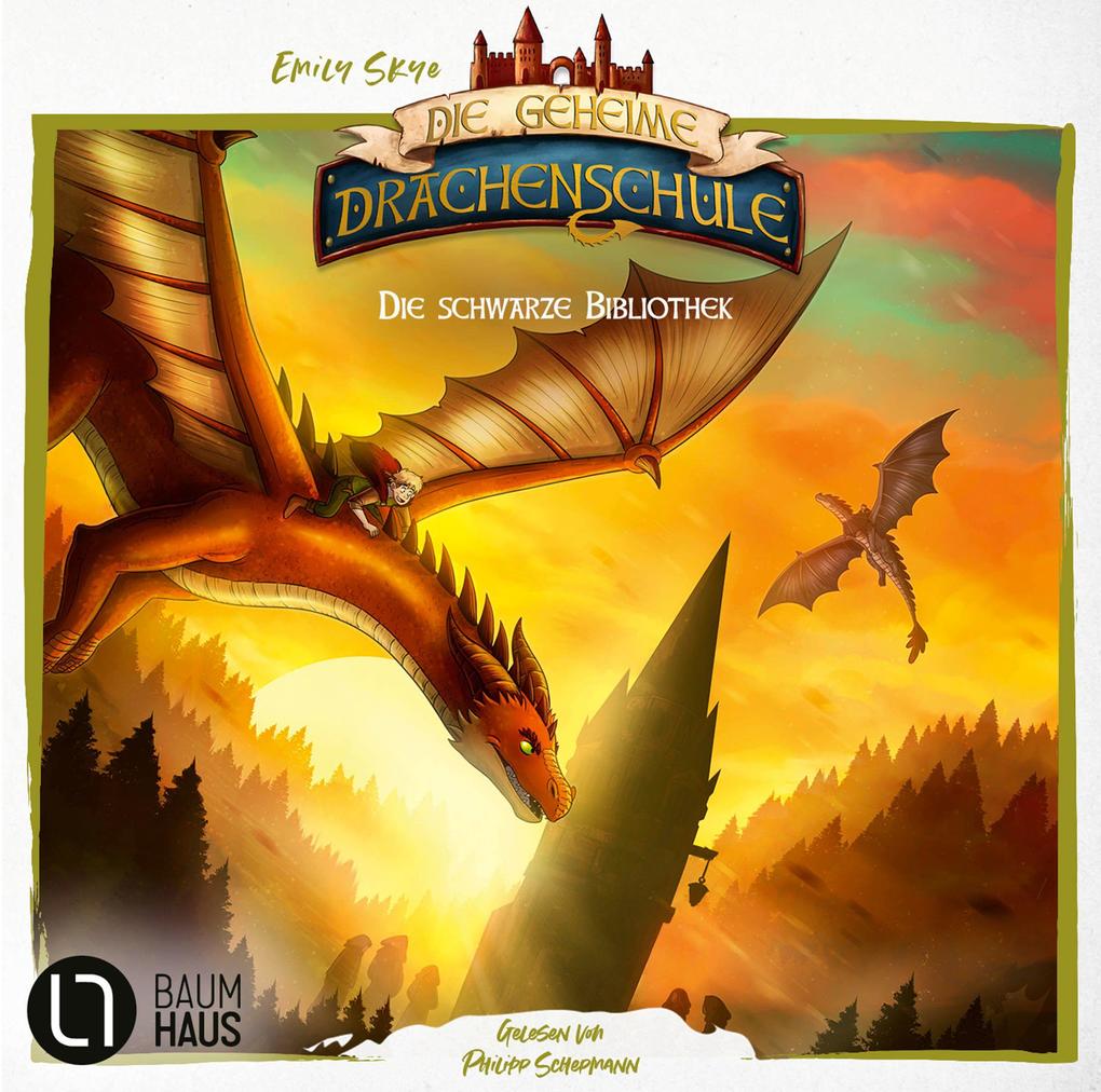 Produktbild: Die geheime Drachenschule - Die schwarze Bibliothek | Emily Skye