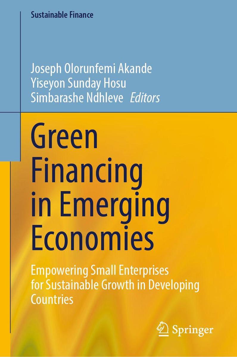 Produktbild: Green Financing in Emerging Economies