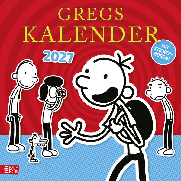 Produktbild: Gregs Kalender 2027 | Jeff Kinney
