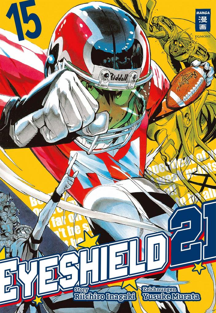Produktbild: Eyeshield 21 15 | Riichiro Inagaki, Yuusuke Murata